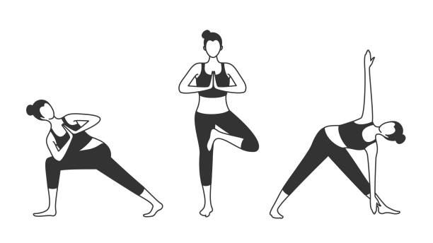 150+ Hot Yoga Woman Stock Illustrations, Royalty-Free Vector Graphics &  Clip Art - iStock