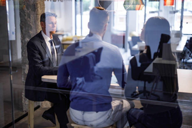 istock Meeting with insurance agent! 1330154409