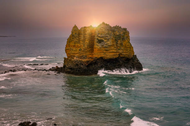 Split Point as seen from the lookout in the Lorne - Queenscliff Coastal Reserve