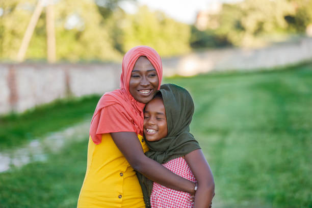 istock Loving Emotions Between Muslim Mother and Daughter. 1330160362