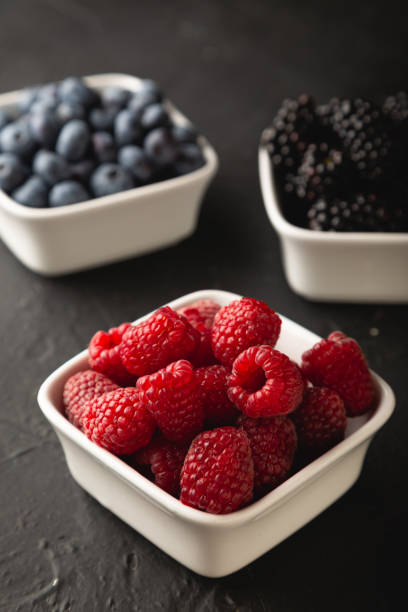 istock Fresh berries, raspberries, blueberries, blackberries 1330189594