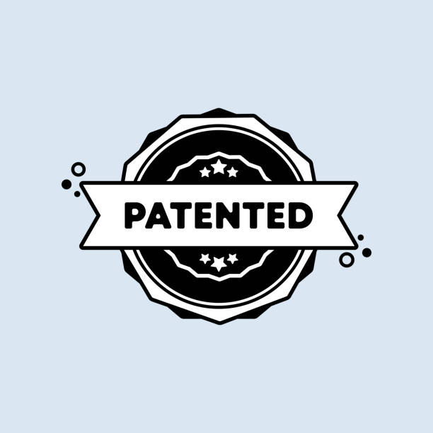Patented badge. Vector. Patented stamp icon. Certified badge logo. Stamp Template. Label, Sticker, Icons. Vector EPS 10. Isolated on background Patented badge. Vector. Patented stamp icon. Certified badge logo. Stamp Template. Label, Sticker, Icons. Vector EPS 10. Isolated on background copyright symbol 3d stock illustrations