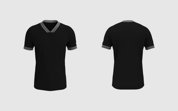 istock men's soccer t-shirt mockup in front and back views 1330215462