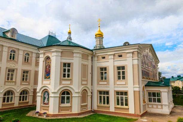 istock Holy Trinity-Saint Seraphim-Diveyevo convent in Diveyevo, Russia 1330216467