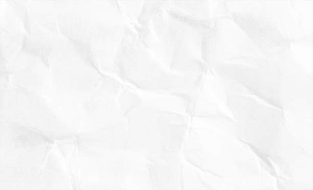 kosong kosong berwarna putih keemasan grunge kusut hancur kertas latar belakang vektor horizontal dengan lipatan dan lipatan di seluruh - tekstur ilustrasi stok