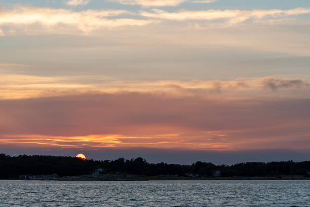 istock Sweden at sunset in summer 1330219809