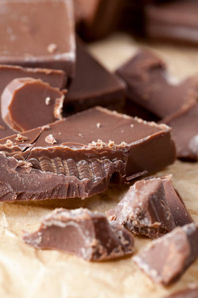 istock chocolate made from sugar and cocoa, delicious pieces 1330227912