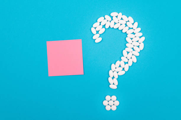 istock White Question Mark. Pharmaceutical Industry and Medicinal Products 1330231595