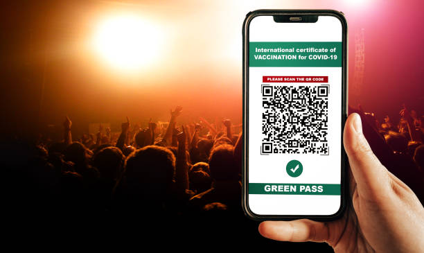 istock digital green pass to enter at the concert 1330233191