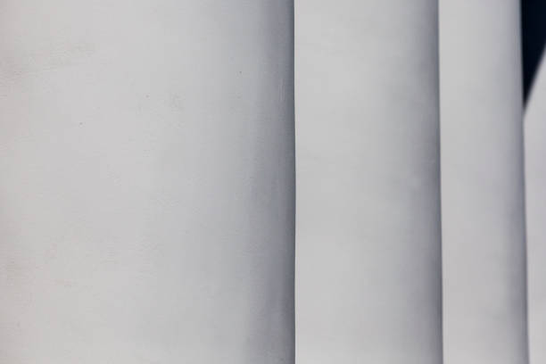 istock the columns of the building painted in white paint 1330237066