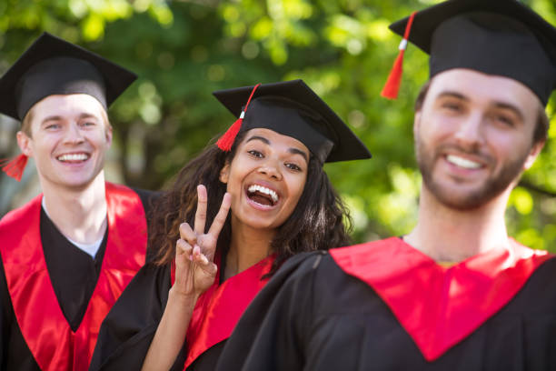 istock A group of graduates feeling happy and excited 1330256756