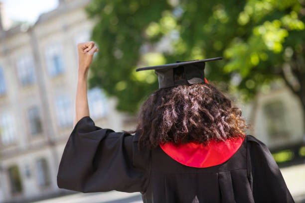 istock A female student feeling awesome about college graduation 1330256989