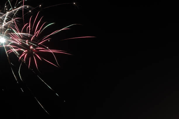 istock Fireworks abstract background with copy space for text. Fireworks stock images. 1330257051