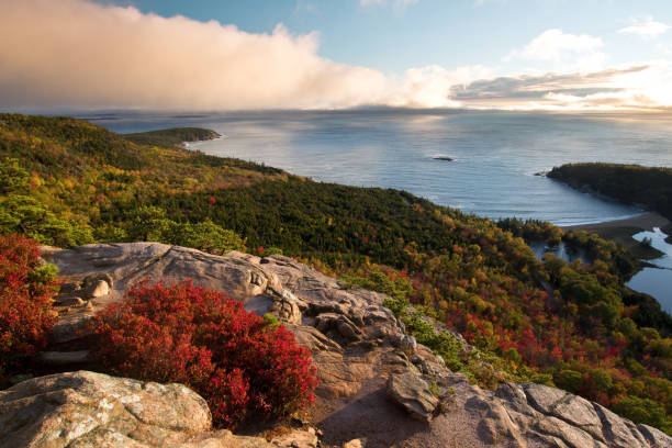 istock Acadia National Park - Beehive Trail Hike 1330266780