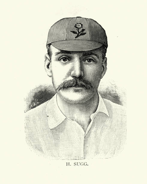 istock Frank Sugg, Victorian English cricketer, Lancashire cricket player, 19th Century 1330268626
