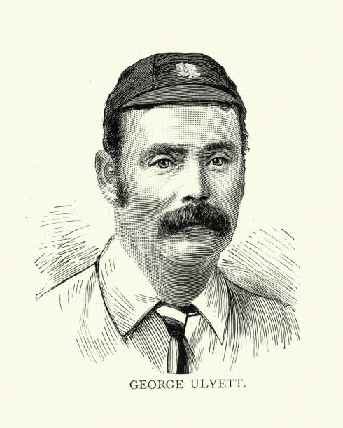 istock George Ulyett, Victorian English cricketer, Yorkshire county cricket player, 19th Century 1330268629