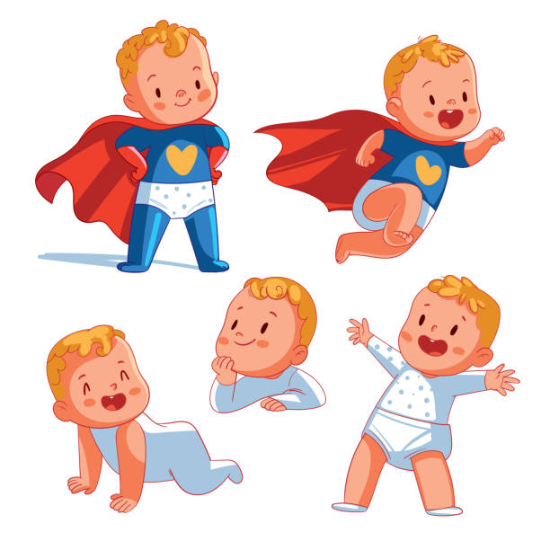 2,522 Super Baby Illustrations & Clip Art - iStock | Strong baby, Superman  baby, Superbaby