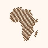 istock Africa Map Vector Stock Illustration Design Template. 1330271802