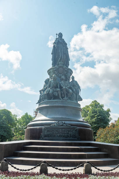 istock Monument to Catherine 2 in St. Petersburg 1330272891