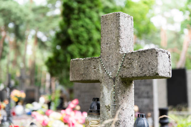 istock Polish Catholic traditional cemetery 1330275879