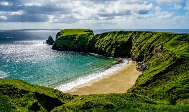 istock A tranquil beach just outside of Glencolmkille Ireland. 1330277821