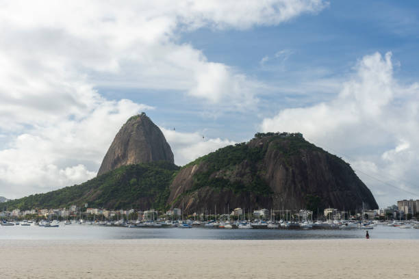 istock Beautiful view to Sugar Loaf Mountain with blue sky and white clouds 1330278754