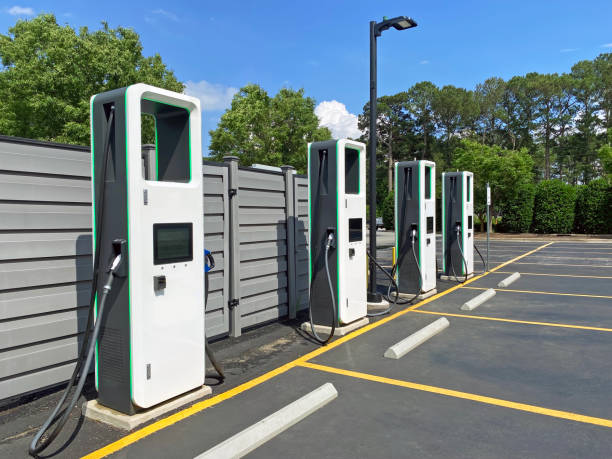 istock Electric car charge stations 1330280580