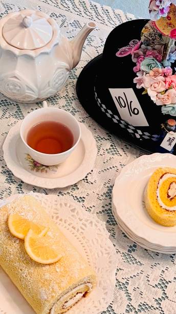 istock Storybook Theme Tea Party Flat Lay 1330281376