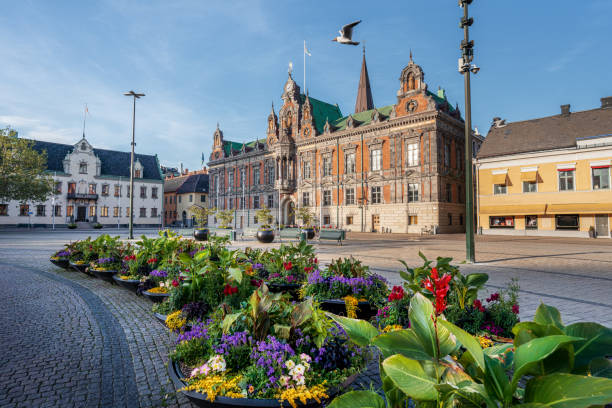 istock Malmo Town Hall (Radhus) at Stortorget Square - Malmo, Sweden 1330282116