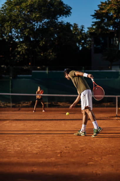 istock Tennis is a part of their daily routine 1330290211