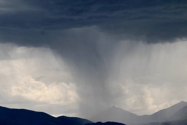 istock Curtain of Rain Over Mountaintops . 1330296655