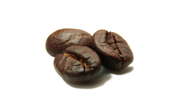 istock Set of freshly roasted coffee beans on white background. 1330307144