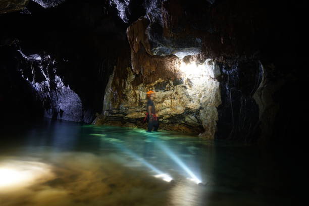 istock Nice dark cave in Quang Binh province central Vietnam 1330311651