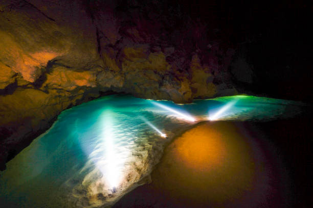 istock Nice dark cave in Quang Binh province central Vietnam 1330311654
