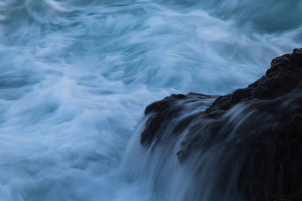 istock motion blur of moving water. 1330331888