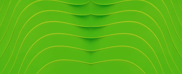 istock Vivid Lime Green abstract background artistic curving lines of the containers stack 1330333915