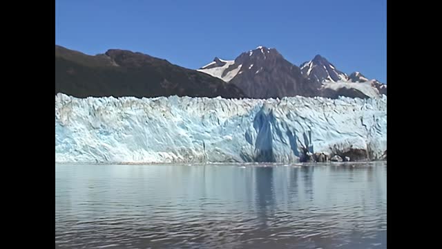 Columbia Glacier in Alaska archival