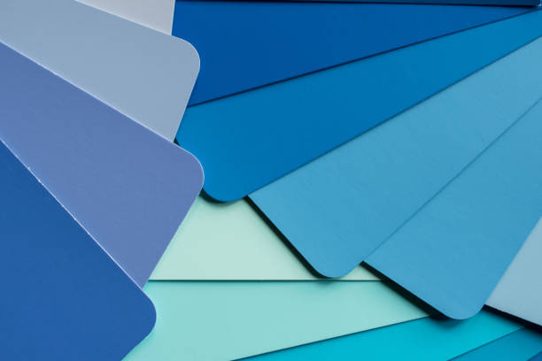 istock blue and white background, blue and white paper, blue and white paper sheets, blue and white abstract, different shades of blue and white as a 3d background, 3d rendered illustration of a fold 1330341185
