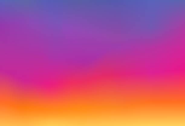 abstract blurred gradient bright mesh banner background texture.blue violet purple pink red orange yellow colors. - facebook bildbanksfoton och bilder