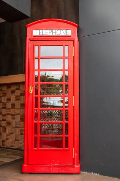 Photo of A Single red phone box