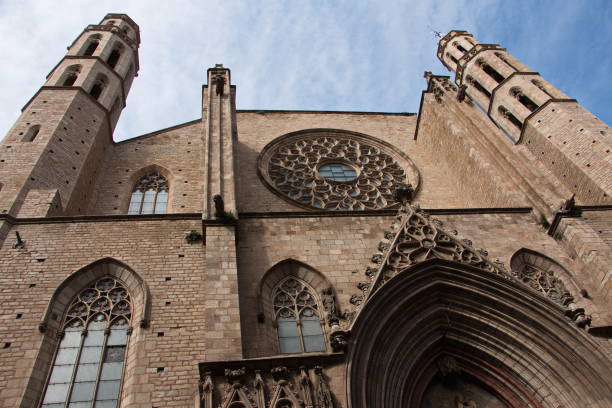istock Basilica de Santa Maria del Mar in Barcelona 1330349032