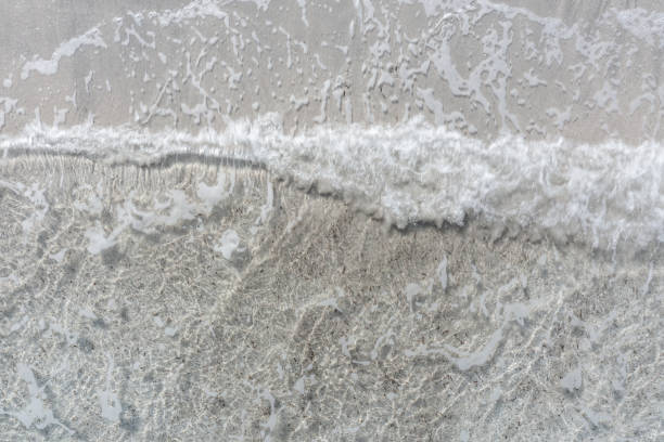 istock Drone top view of idyllic beach 1330354380
