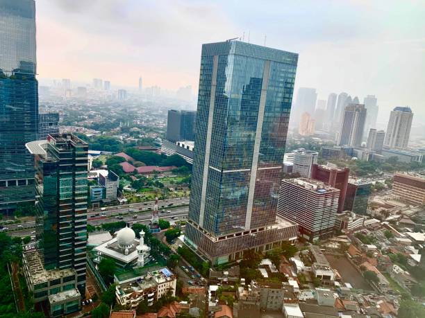 istock City tower view from high angle in Jakarta 1330358984