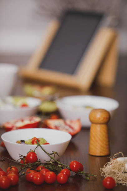 istock Cherry tomatoes, salt, pomegranate for a delicious guacamole 1330360458