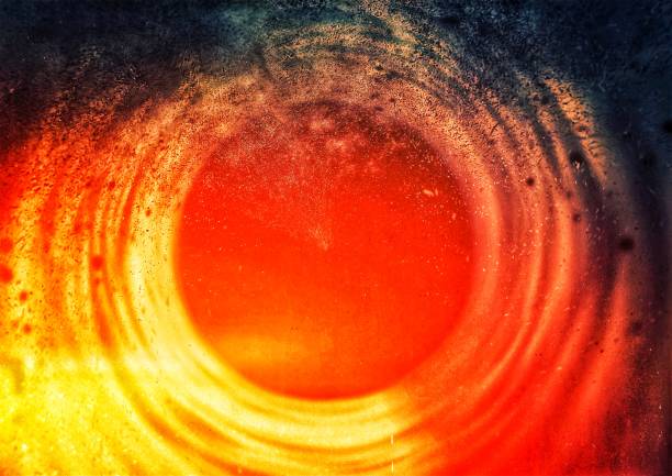 Abstract background of red light whirlpool
