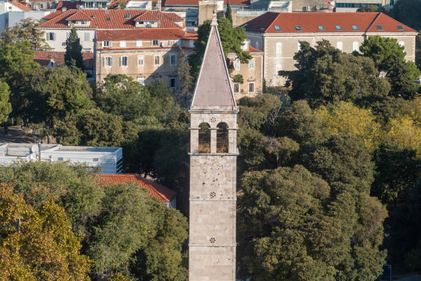 Bell Tower of St Arnir in Split, Croatia