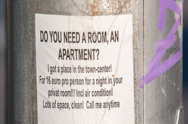 istock Renting Advert in Split, Croatia 1330381707