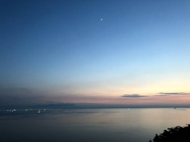 istock sunset in the summer of japan 1330384848