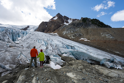 Matanuska Glacier hike day tour in Alaska.