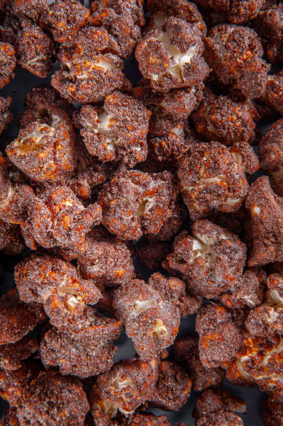 istock Gourmet sweet popcorn in plastic cup. Chocolate flavor. 1330390156